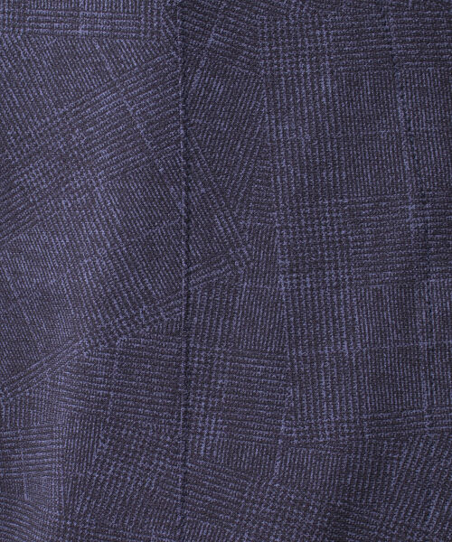 NOLLEY'S goodman（ノーリーズグッドマン）の「カラーレス ジャケット（※快適素材ブリーズクール使用）（ノーカラージャケット・メンズ・ネイビー/ブラック系その他/ブルー系その他7/ホワイト×ブラック・MEDIUM/LARGE）」の18枚目の写真