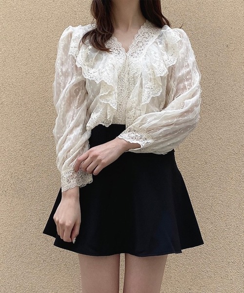 Crea titty&Co. PETIT(クレアティティーアンドコープチ)の「【Crea titty&Co.PETIT】サイドスピンドルスカパン(スカート・レディース・ブラック・FREE)」の8枚目の写真
