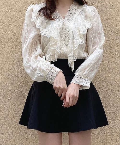 Crea titty&Co. PETIT(クレアティティーアンドコープチ)の「【Crea titty&Co.PETIT】サイドスピンドルスカパン(スカート・レディース・ブラック・FREE)」の10枚目の写真