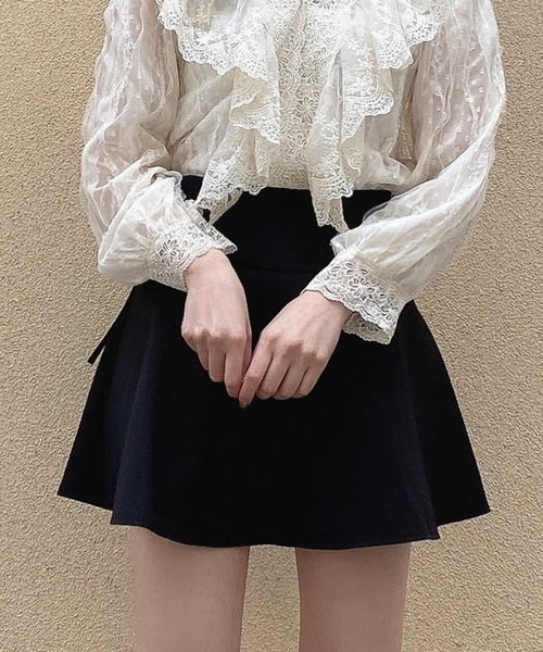 Crea titty&Co. PETIT(クレアティティーアンドコープチ)の「【Crea titty&Co.PETIT】サイドスピンドルスカパン(スカート・レディース・ブラック・FREE)」の15枚目の写真