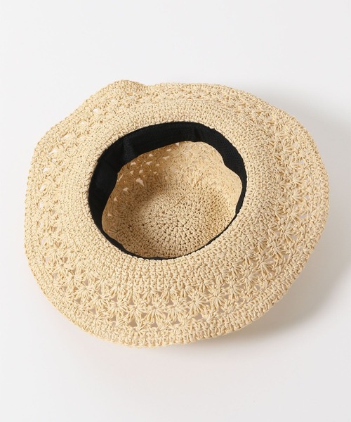 Me%(ミィパーセント)の「ツバヒロペーパーHAT(ハット・レディース・ベージュ/ブラウン・FREE)」の14枚目の写真