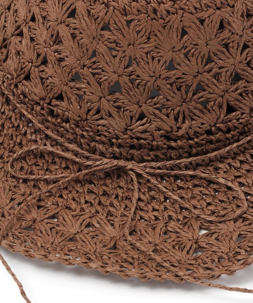 Me%(ミィパーセント)の「ツバヒロペーパーHAT(ハット・レディース・ベージュ/ブラウン・FREE)」の18枚目の写真