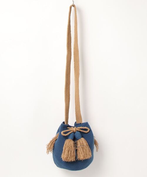 JARDIN DEL CIELO(ジャルディン デル シエロ)の「【JARDIN DEL CIELO/ジャルディンデルシエロ】MEDIUM TRADTI(ショルダーバッグ・レディース・ブルー/ブラック/カーキ/ベージュ・FREE)」の4枚目の写真