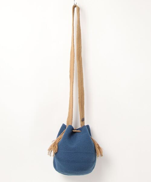 JARDIN DEL CIELO(ジャルディン デル シエロ)の「【JARDIN DEL CIELO/ジャルディンデルシエロ】MEDIUM TRADTI(ショルダーバッグ・レディース・ブルー/ブラック/カーキ/ベージュ・FREE)」の13枚目の写真