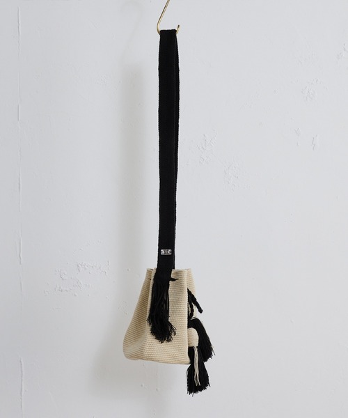 JARDIN DEL CIELO(ジャルディン デル シエロ)の「【JARDIN DEL CIELO/ジャルディンデルシエロ】MEDIUM TRADTI(ショルダーバッグ・レディース・ブルー/ブラック/カーキ/ベージュ・FREE)」の7枚目の写真