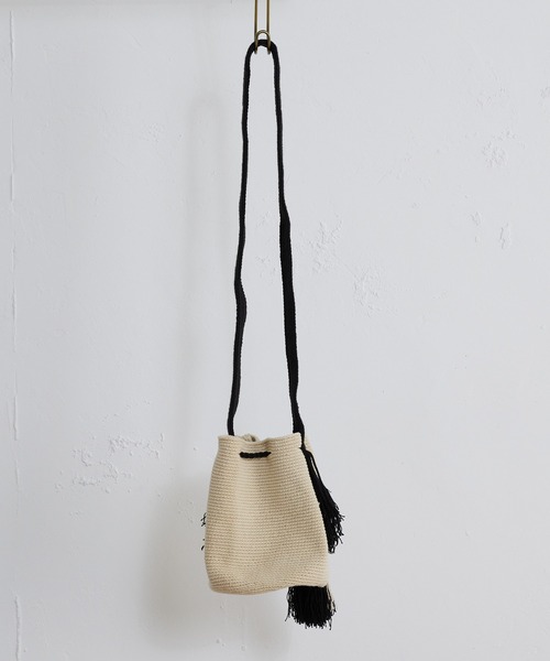 JARDIN DEL CIELO(ジャルディン デル シエロ)の「【JARDIN DEL CIELO/ジャルディンデルシエロ】MEDIUM TRADTI(ショルダーバッグ・レディース・ブルー/ブラック/カーキ/ベージュ・FREE)」の8枚目の写真