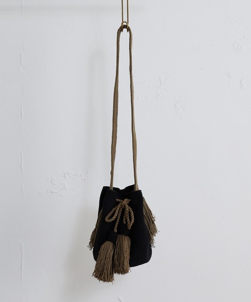 JARDIN DEL CIELO(ジャルディン デル シエロ)の「【JARDIN DEL CIELO/ジャルディンデルシエロ】MEDIUM TRADTI(ショルダーバッグ・レディース・ブルー/ブラック/カーキ/ベージュ・FREE)」の10枚目の写真