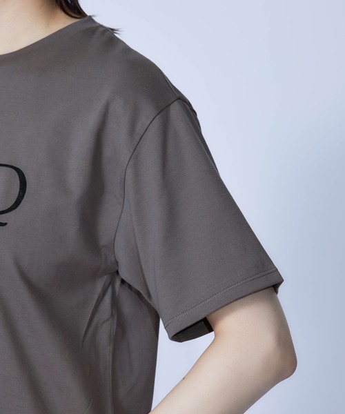 ROPE'（ロペ）の「アイランドTシャツ（Tシャツ/カットソー・レディース・ホワイト/チャコールグレー/カーキ/ブルー系その他6・38）」の16枚目の写真