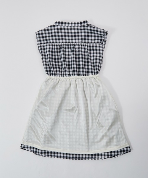 ROPE' PICNIC(ロペピクニック)の「【KIDS】リンクコーデ/リネン混シャツワンピース(シャツワンピース・キッズ・ブラック/ネイビー・110/120/130/140/150)」の10枚目の写真