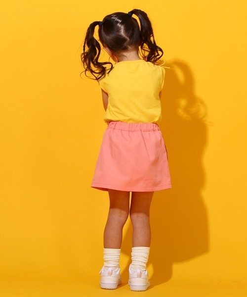 BABYDOLL(ベビードール)の「アシメ スカート 6679K(デニムスカート・キッズ・ピンク/ベージュ・110cm/100cm/130cm/90cm/120cm/140cm/80cm/150cm)」の11枚目の写真