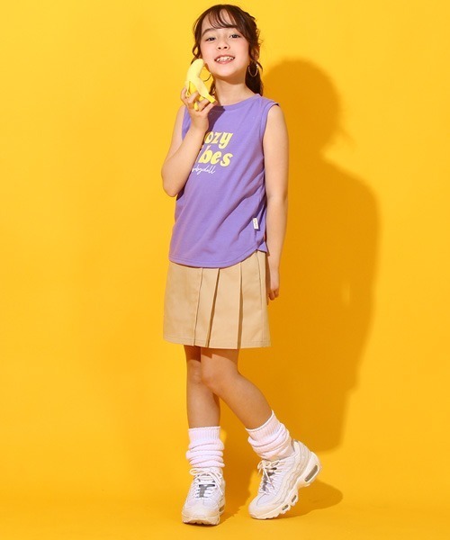 BABYDOLL(ベビードール)の「アシメ スカート 6679K(デニムスカート・キッズ・ピンク/ベージュ・110cm/100cm/130cm/90cm/120cm/140cm/80cm/150cm)」の7枚目の写真