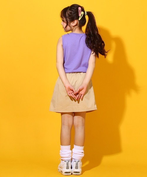 BABYDOLL(ベビードール)の「アシメ スカート 6679K(デニムスカート・キッズ・ピンク/ベージュ・110cm/100cm/130cm/90cm/120cm/140cm/80cm/150cm)」の5枚目の写真