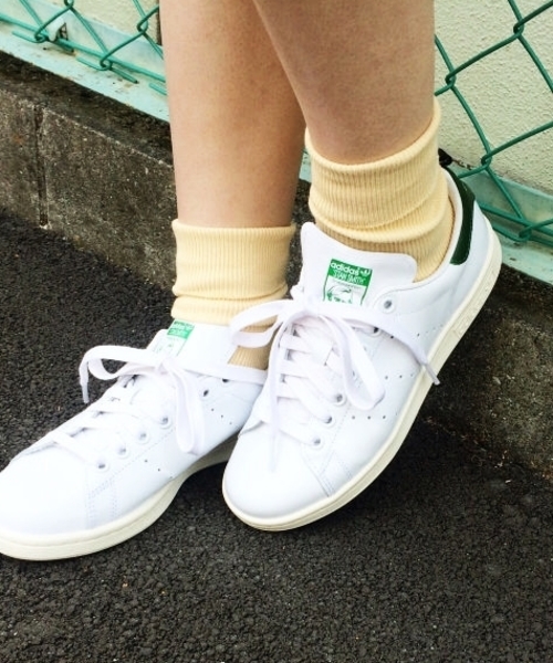 Kastane（カスタネ）の「【Kastane】リブSOX（ソックス/靴下・レディース・ネイビー/ホワイト/ライトグレー/レモンイエロー/レッド・FREE）」の4枚目の写真