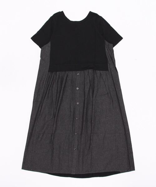 Bou Jeloud（ブージュルード）の「【WEB限定トールサイズ】２ＷＡＹドッキングワンピース（ワンピース・レディース・ブラック/ベージュ/ミント・38/TL）」の21枚目の写真