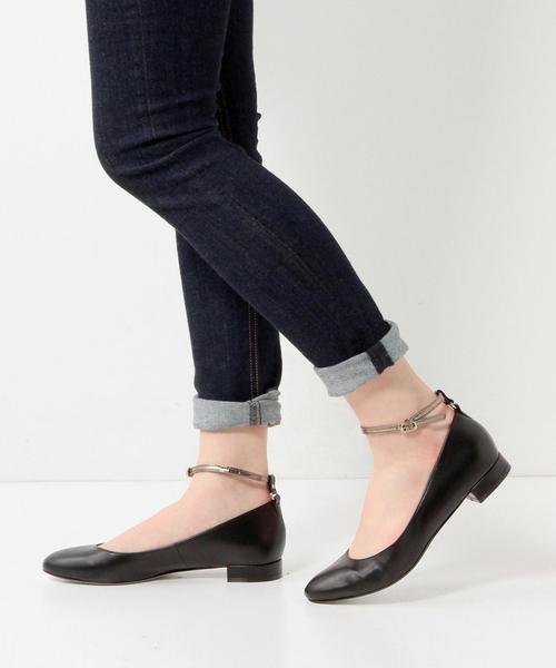 ODETTE E ODILE(オデットエオディール)の「OFM グレース CT15(バレエシューズ・レディース・ブラック/ネイビー/シルバー・22cm/23cm/22.5cm/24cm/23.5cm/24.5cm)」の10枚目の写真