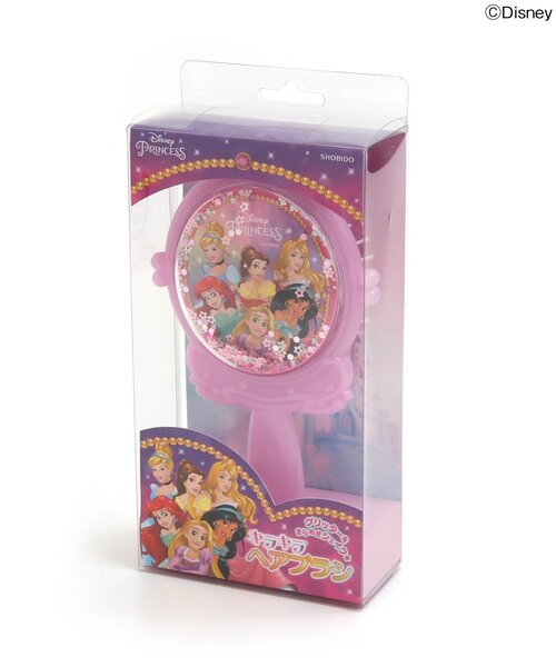 Disney（ディズニー）の「キラキラヘアブラシ〈ディズニープリンセス〉（ヘアブラシ・キッズ・マルチ・FREE）」の2枚目の写真