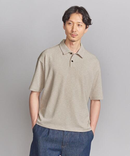 BEAUTY&YOUTH UNITED ARROWS(ビューティーアンドユースユナイテッドアローズ)の「”TORAY リランチェ” ポロシャツ(ポロシャツ・メンズ・ネイビー/オリーブ/ナチュラル・S/M/L/XL)」の2枚目の写真
