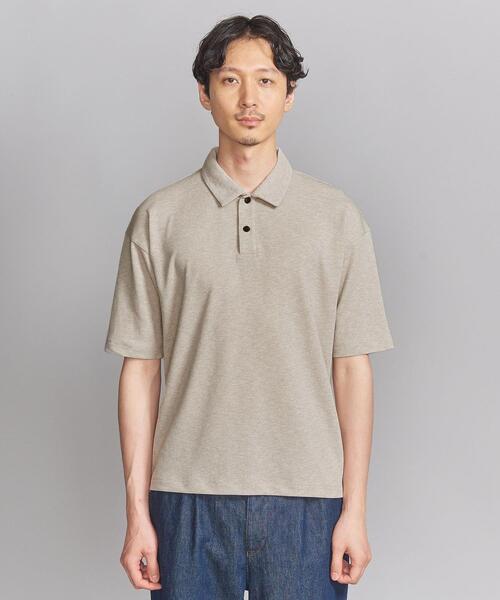 BEAUTY&YOUTH UNITED ARROWS(ビューティーアンドユースユナイテッドアローズ)の「”TORAY リランチェ” ポロシャツ(ポロシャツ・メンズ・ネイビー/オリーブ/ナチュラル・S/M/L/XL)」の9枚目の写真