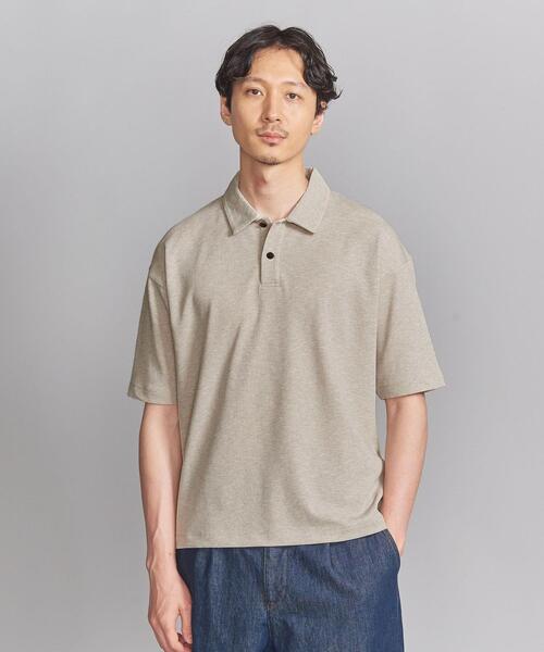 BEAUTY&YOUTH UNITED ARROWS(ビューティーアンドユースユナイテッドアローズ)の「”TORAY リランチェ” ポロシャツ(ポロシャツ・メンズ・ネイビー/オリーブ/ナチュラル・S/M/L/XL)」の5枚目の写真