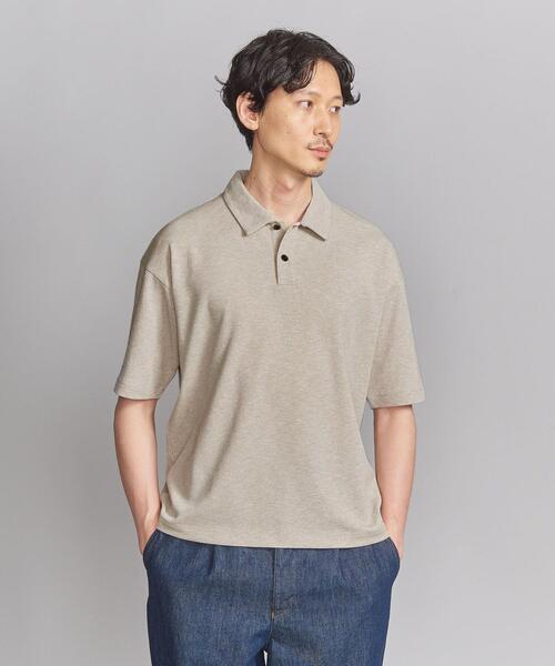 BEAUTY&YOUTH UNITED ARROWS(ビューティーアンドユースユナイテッドアローズ)の「”TORAY リランチェ” ポロシャツ(ポロシャツ・メンズ・ネイビー/オリーブ/ナチュラル・S/M/L/XL)」の4枚目の写真