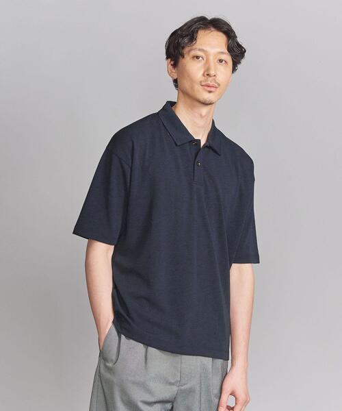 BEAUTY&YOUTH UNITED ARROWS(ビューティーアンドユースユナイテッドアローズ)の「”TORAY リランチェ” ポロシャツ(ポロシャツ・メンズ・ネイビー/オリーブ/ナチュラル・S/M/L/XL)」の12枚目の写真