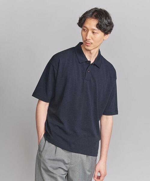 BEAUTY&YOUTH UNITED ARROWS(ビューティーアンドユースユナイテッドアローズ)の「”TORAY リランチェ” ポロシャツ(ポロシャツ・メンズ・ネイビー/オリーブ/ナチュラル・S/M/L/XL)」の13枚目の写真