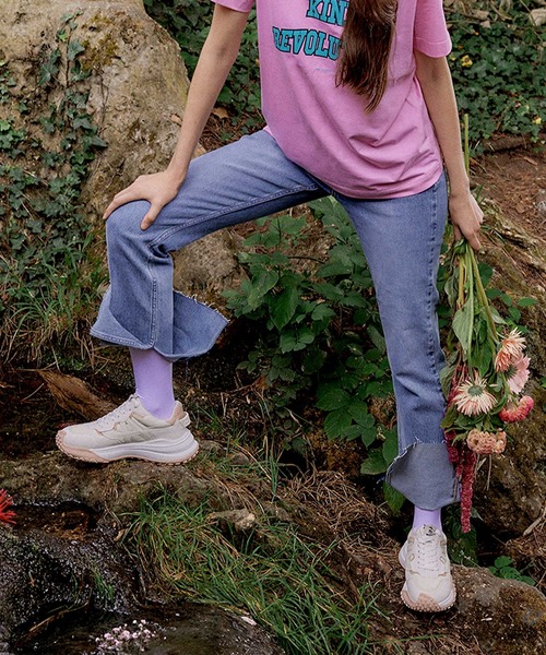 ASH（アッシュ）の「【JOKER】ボリュームソールスニーカー（スニーカー・レディース・ホワイト×ピンク/ブラック/ホワイト×ブラウン/マルチ・37/35/38/39/36）」の2枚目の写真