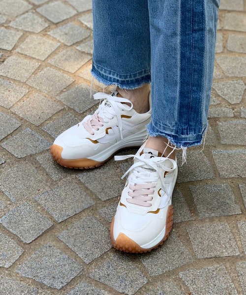 ASH（アッシュ）の「【JOKER】ボリュームソールスニーカー（スニーカー・レディース・ホワイト×ピンク/ブラック/ホワイト×ブラウン/マルチ・37/35/38/39/36）」の13枚目の写真