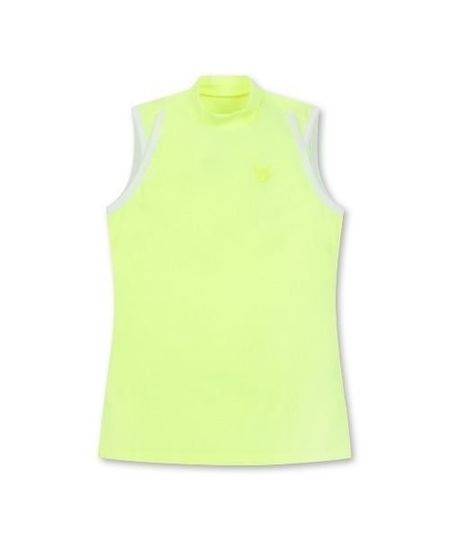 WAAC(ワック)の「WOMENS モックネック リブノースリーブ(Tシャツ/カットソー・レディース・ブラック/イエロー系/ブルー・1/2/3)」の16枚目の写真