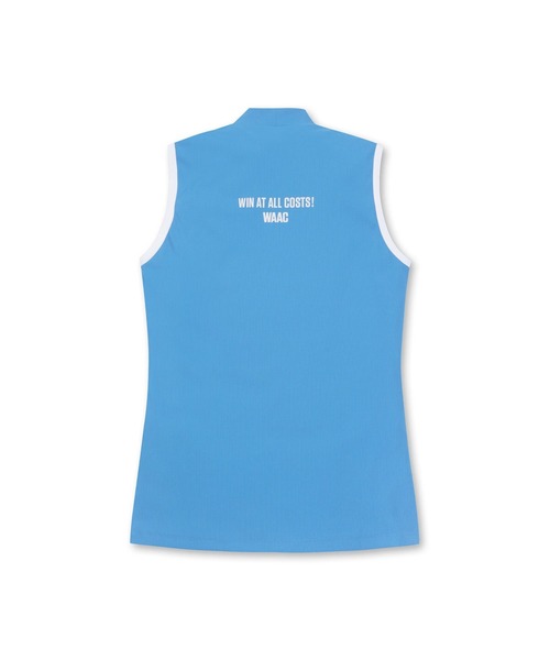 WAAC(ワック)の「WOMENS モックネック リブノースリーブ(Tシャツ/カットソー・レディース・ブラック/イエロー系/ブルー・1/2/3)」の17枚目の写真