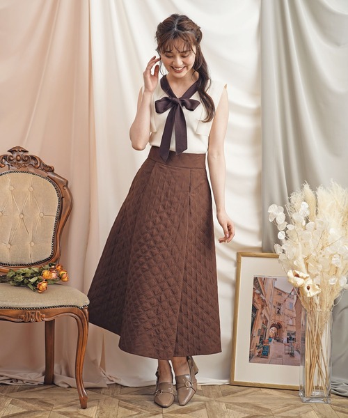 NOELA（ノエラ）の「キルティングスカート（スカート）」 - WEAR