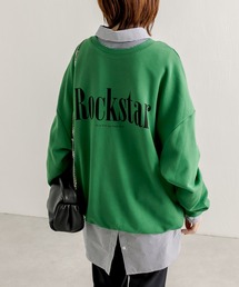 COLLAGE GALLARDAGALANTE | 前後2WAY/オーバーサイズロゴスウェット(スウェット)