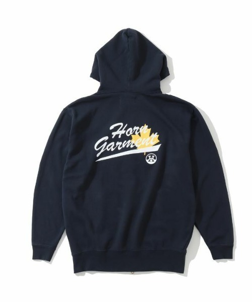 HORN GARMENT（ホーンガーメント）の「Joint Up Maple Zip Parka | MEN（パーカー・メンズ・ネイビー・46）」の2枚目の写真