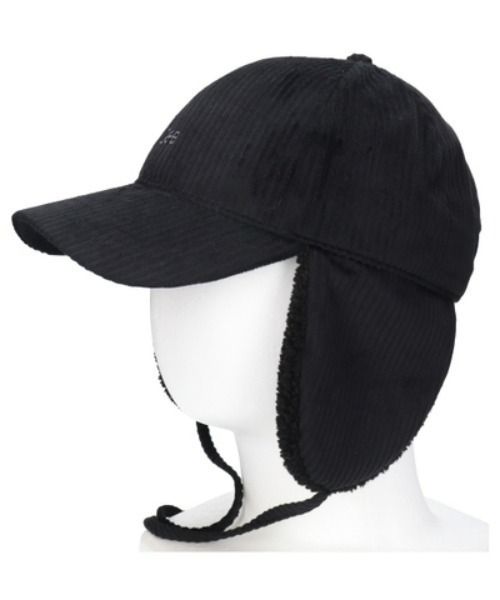 Lee(リー)の「Lee/リー EAR FLAP CAP CORDS&BOA(キャップ・レディース・ブラック/ホワイト/ブラウン・57~59cm)」の7枚目の写真