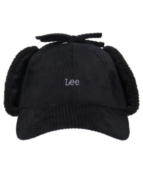 Lee(リー)の「Lee/リー EAR FLAP CAP CORDS&BOA(キャップ・レディース・ブラック/ホワイト/ブラウン・57~59cm)」の5枚目の写真