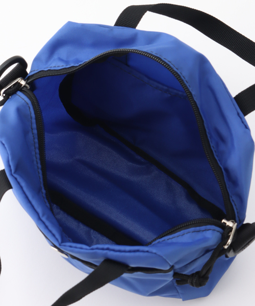 U by SPICK&SPAN(ユーバイスピックアンドスパン)の「【Drifter/ドリフター】SQUARE MINI BAG(ショルダーバッグ・レディース・ブルー/アイボリー・FREE)」の6枚目の写真