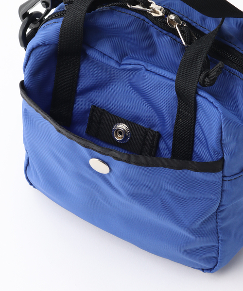 U by SPICK&SPAN(ユーバイスピックアンドスパン)の「【Drifter/ドリフター】SQUARE MINI BAG(ショルダーバッグ・レディース・ブルー/アイボリー・FREE)」の8枚目の写真