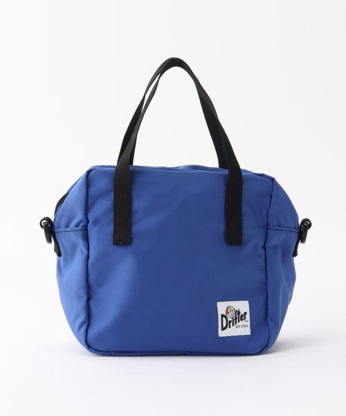 U by SPICK&SPAN(ユーバイスピックアンドスパン)の「【Drifter/ドリフター】SQUARE MINI BAG(ショルダーバッグ・レディース・ブルー/アイボリー・FREE)」の10枚目の写真