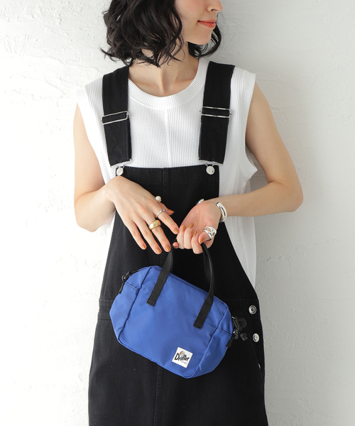 U by SPICK&SPAN(ユーバイスピックアンドスパン)の「【Drifter/ドリフター】SQUARE MINI BAG(ショルダーバッグ・レディース・ブルー/アイボリー・FREE)」の15枚目の写真