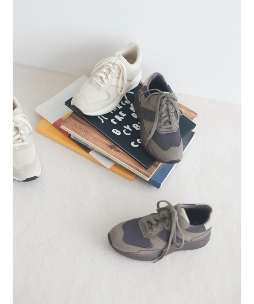 emmi(エミ)の「【emmi original】メッシュスニーカー(スニーカー・レディース・ブラック・22.5cm/23cm/23.5cm/24cm/24.5cm)」の8枚目の写真