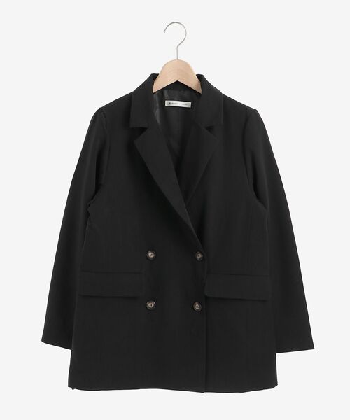 MAJESTIC LEGON(マジェスティックレゴン)の「クラシカルダブルテーラードジャケット(テーラードジャケット・レディース・グレー系その他/ブラウン/ブラック・SMALL/MEDIUM)」の22枚目の写真