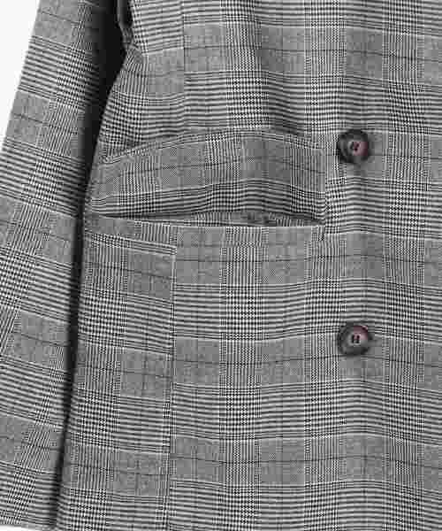 MAJESTIC LEGON(マジェスティックレゴン)の「クラシカルダブルテーラードジャケット(テーラードジャケット・レディース・グレー系その他/ブラウン/ブラック・SMALL/MEDIUM)」の17枚目の写真