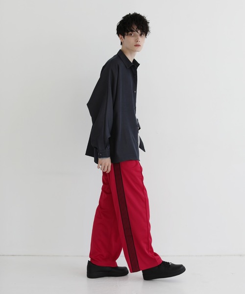 サイドラインワイドトラックパンツ（その他パンツ）｜ASTRONOMY