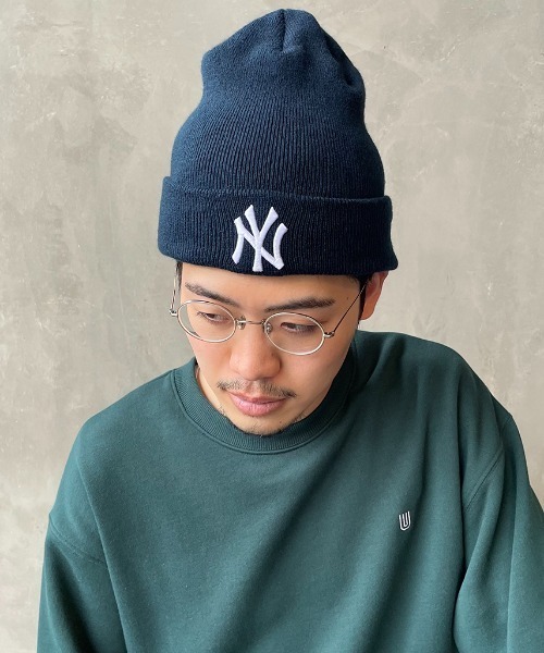 セール】【men's FUDGE1月号掲載】[NEW ERA/ニューエラ] 別注 NYロゴ
