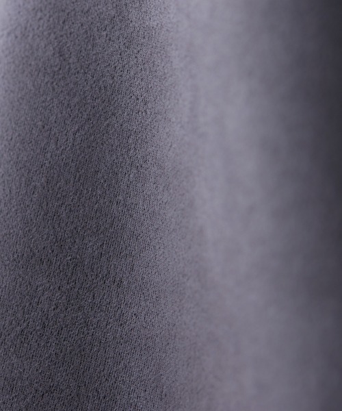 miclat（ミクラ）の「大きいサイズ スウェードポンチショート丈プルオーバー miclat（スウェット・レディース・チャコールグレー/ピンク系・LL/3L/4L/L）」の19枚目の写真