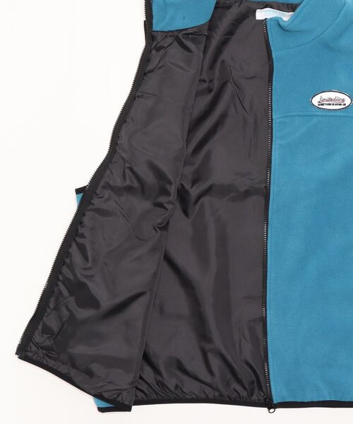 Limited Line Naive Magic（リミテッドラインナイーブマジック）の「【a】フリース フロントワッペン ZIPベスト（その他アウター・メンズ・グリーン/オレンジ/アイボリー/ブラック/ブルー・MEDIUM/LARGE/X-LARGE）」の21枚目の写真