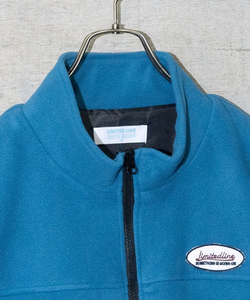 Limited Line Naive Magic（リミテッドラインナイーブマジック）の「【a】フリース フロントワッペン ZIPベスト（その他アウター・メンズ・グリーン/オレンジ/アイボリー/ブラック/ブルー・MEDIUM/LARGE/X-LARGE）」の13枚目の写真