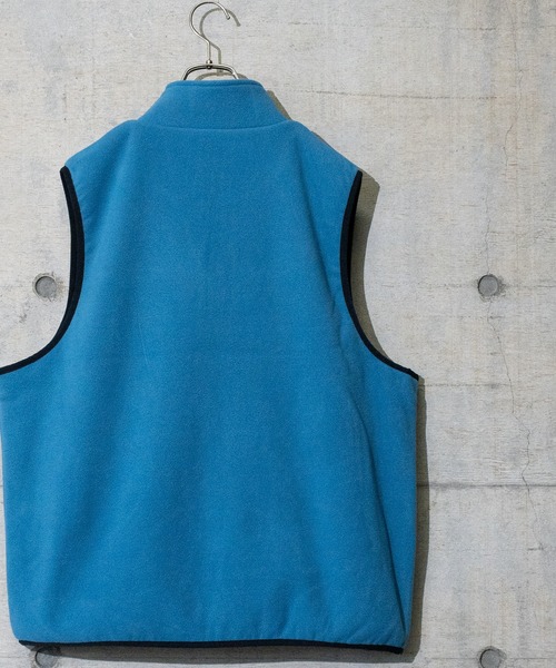 Limited Line Naive Magic（リミテッドラインナイーブマジック）の「【a】フリース フロントワッペン ZIPベスト（その他アウター・メンズ・グリーン/オレンジ/アイボリー/ブラック/ブルー・MEDIUM/LARGE/X-LARGE）」の17枚目の写真