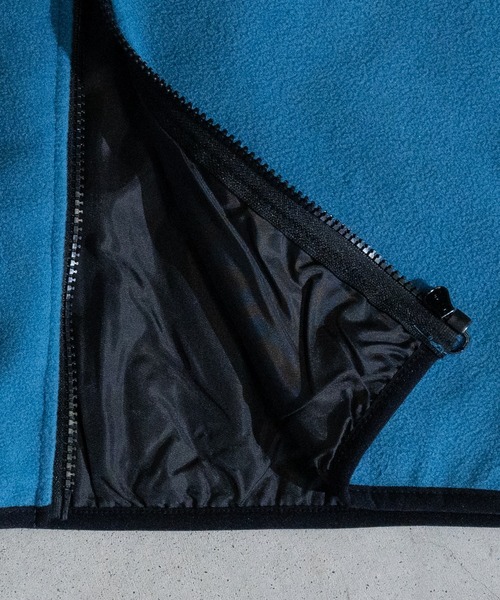 Limited Line Naive Magic（リミテッドラインナイーブマジック）の「【a】フリース フロントワッペン ZIPベスト（その他アウター・メンズ・グリーン/オレンジ/アイボリー/ブラック/ブルー・MEDIUM/LARGE/X-LARGE）」の18枚目の写真