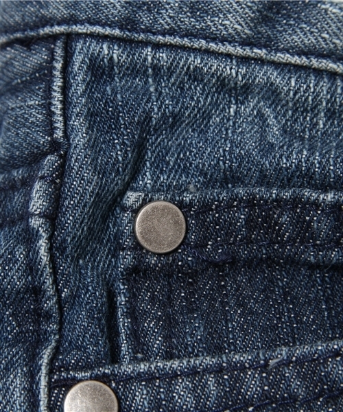 VENCEEXCHANGE(ヴァンスエクスチェンジ)の「スラブデニムダメージショートパンツ (その他パンツ・レディース・ライトブルー/ブルー/オフホワイト・SMALL/MEDIUM)」の11枚目の写真